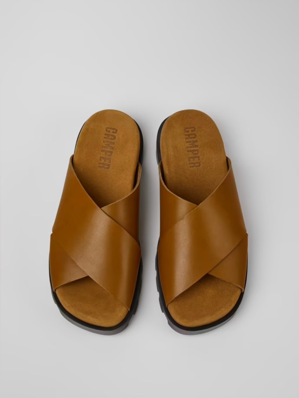 Camper Brutus Crossover-strap Sandals Size 39 / US 8-8.5